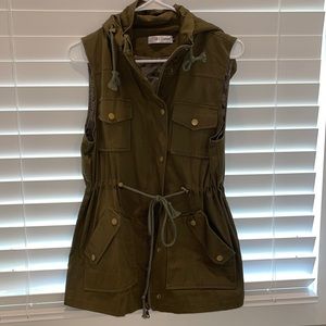 NWOT- Army Green Womens Vest